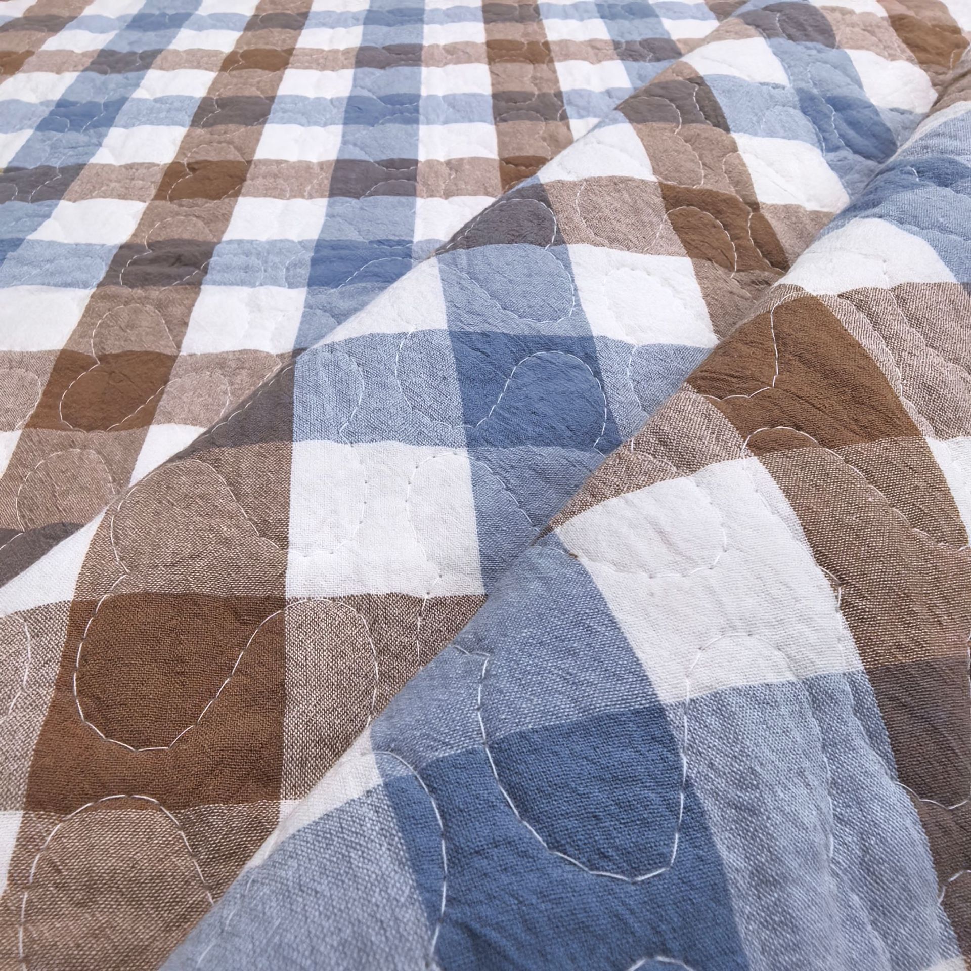 선염 블루 체크