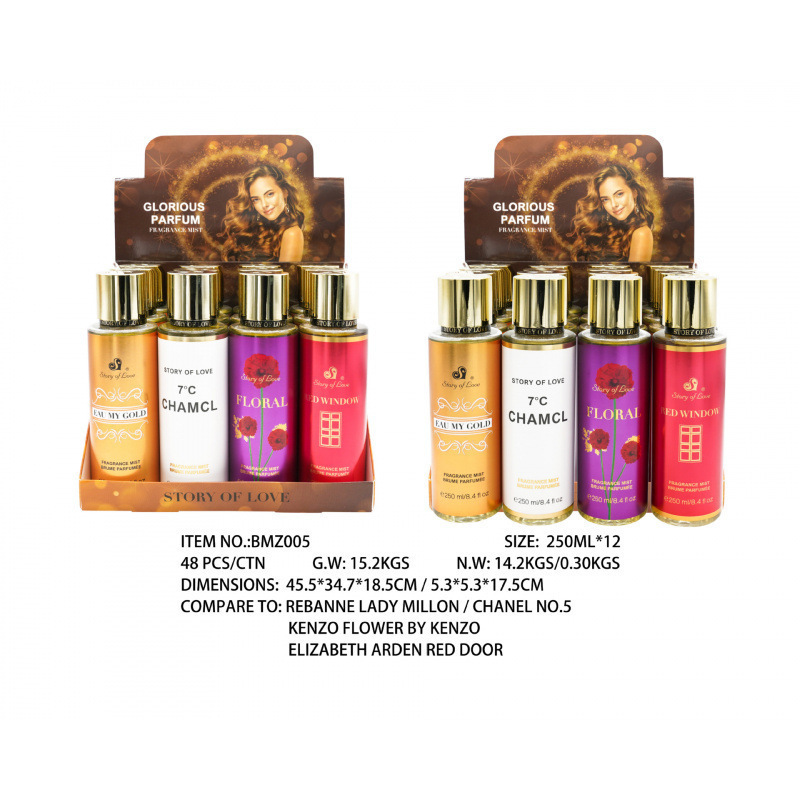 香水持久留香250ml 女士香水身体喷雾香氛持久perfumes东南亚外贸|undefined