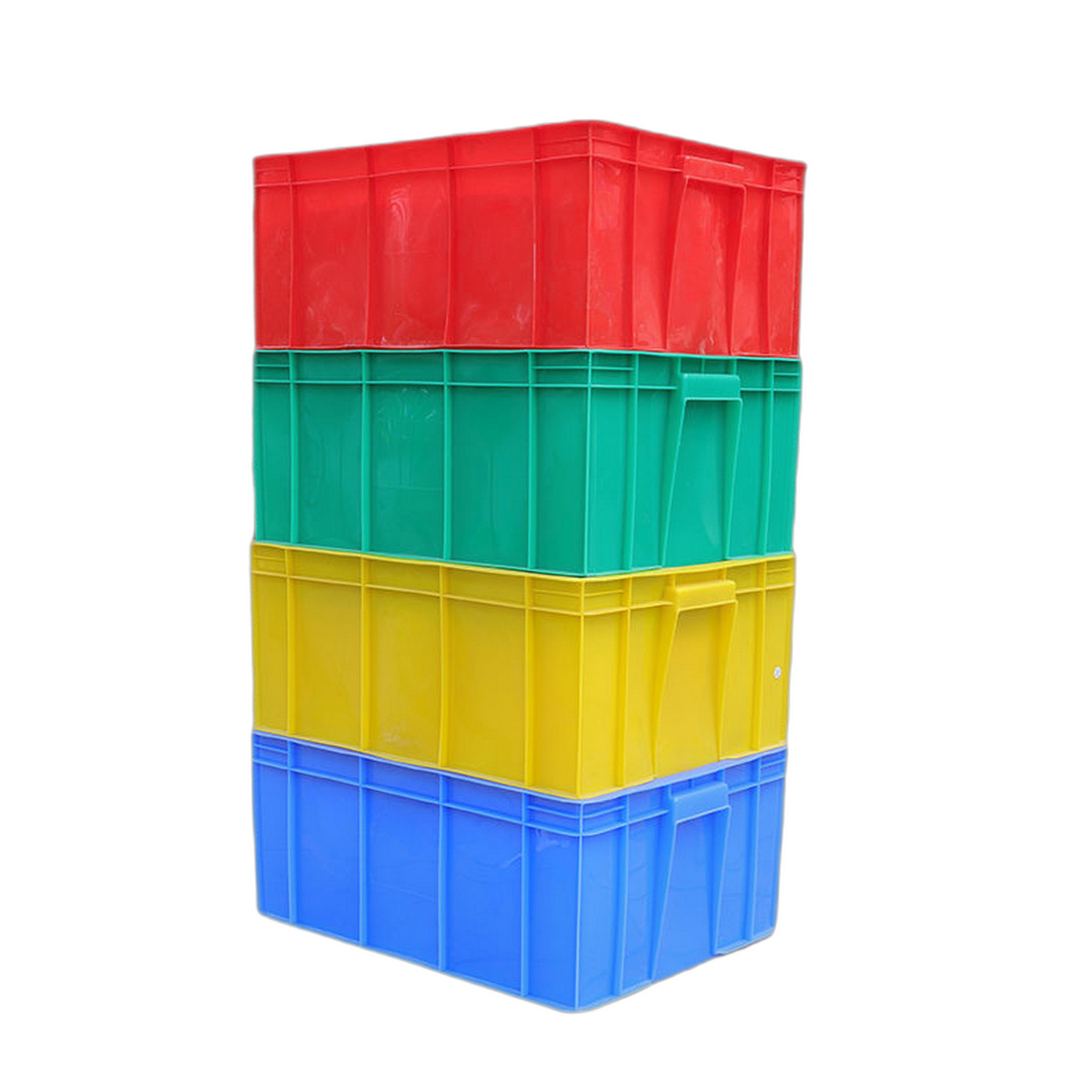 现货塑料周转箱物流周转箱仓库快递运输塑料箱仓储货架整理塑胶框