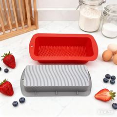DIY硅胶蛋糕模具 食品级硅胶长方形吐司面包易脱模硅胶烘焙用具