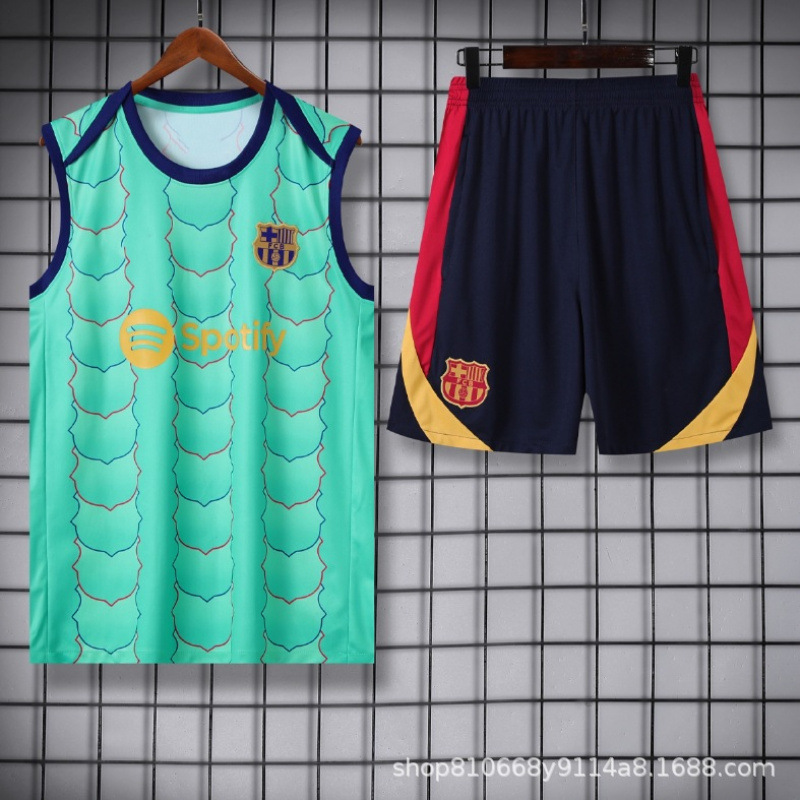 足球服俱乐部训练服背心套装2425巴西皇马巴黎阿森纳切尔西球衣|undefined