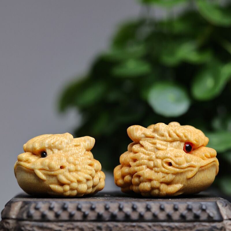 無垢竹三脚金ヒキガエル装飾品龍ヒキガエル|undefined