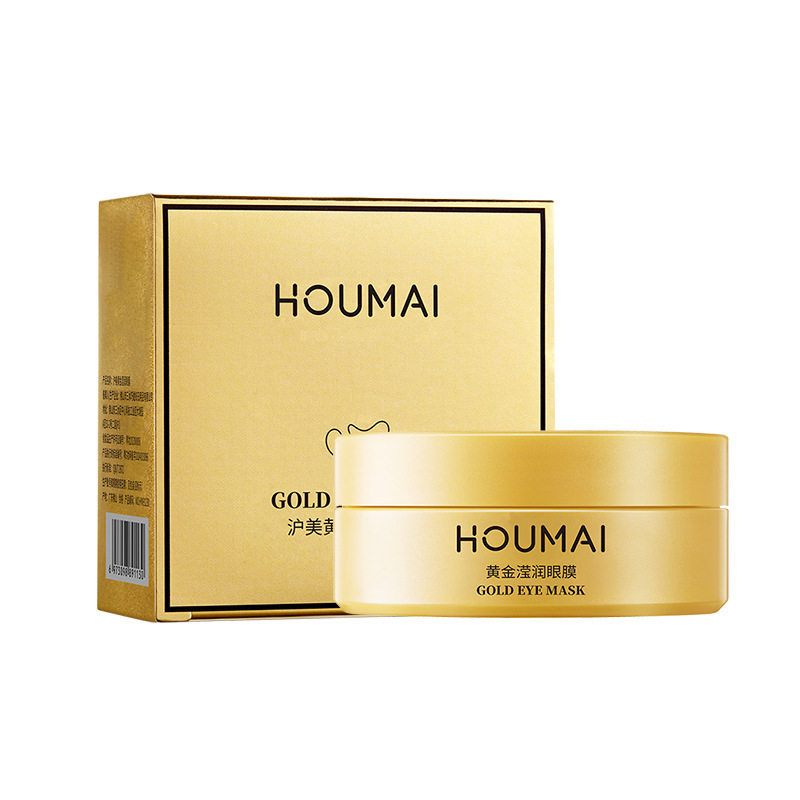 Humei Lady 24K Gold Eye Mascarilla Hidratante Mejora de las ojeras Mascarilla para el cuidado de los ojos al por mayor