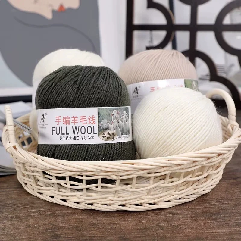 290 средняя шерстяная нить альпак плюшевый ручная игла ручной вязаный свитер шерстяные брюки шапка шарф шаль линия