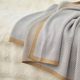 Light Luxury Casual Knitted Blanket Nordic Car Air-conditioning Blanket Office Nap Blanket Advanced Sense Aviation Blanket
