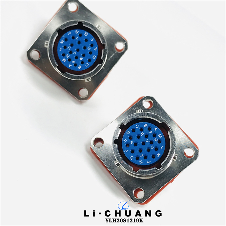 新品圆形连接器YLH20S1222K YLH26S1222J21插头插座整套销售