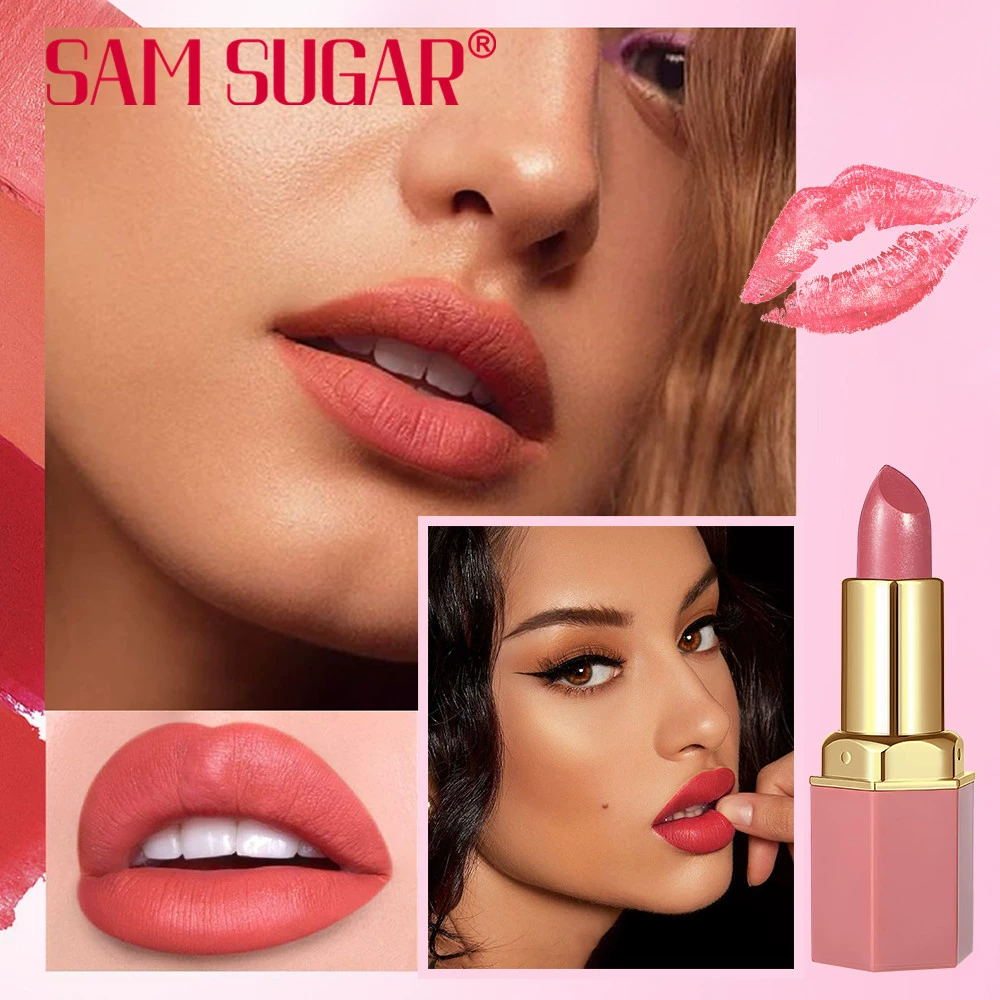 SAM SUGAR (Cross-border trading), lipstick, long-term effect, translucent shading