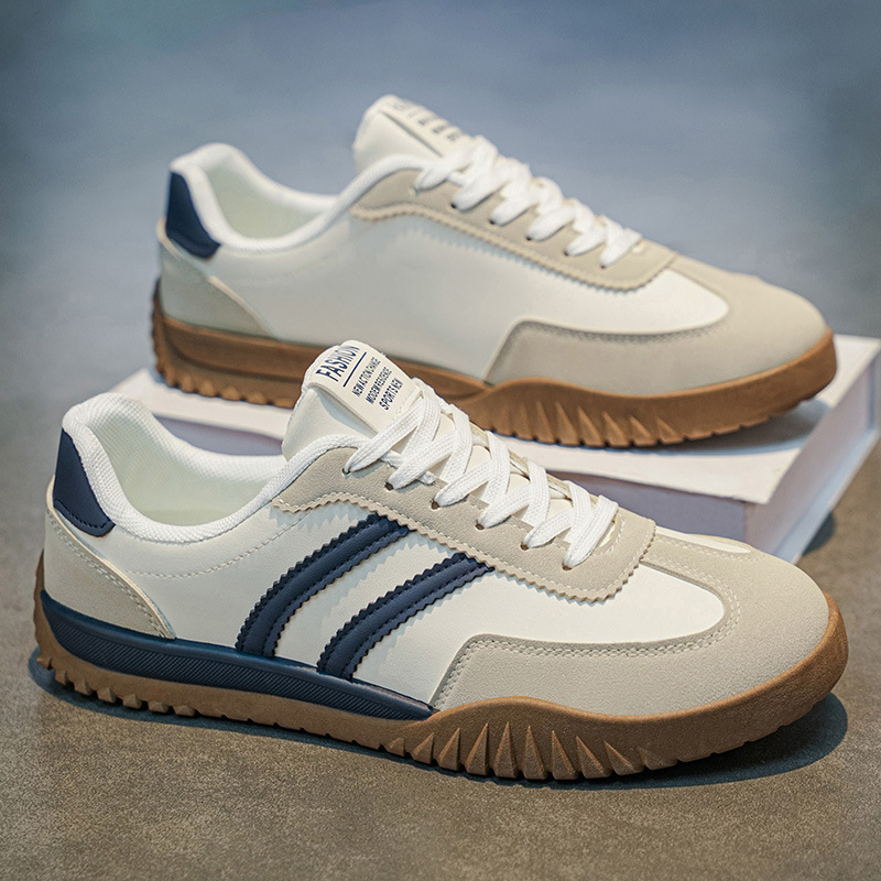 Zapatos de hombre 2026 primavera nuevo desgaste casual zapatos de moda estudiantes campus retro versátil zapatos deportivos ligeros