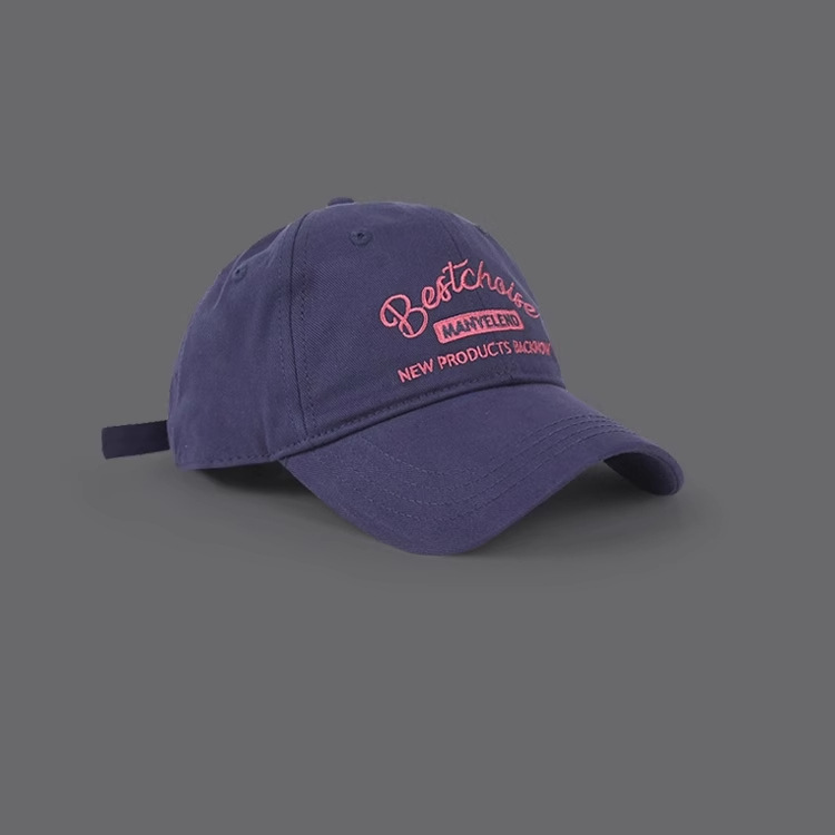 Gorra de Béisbol con Bordado de Algodón Ajustable para Verano