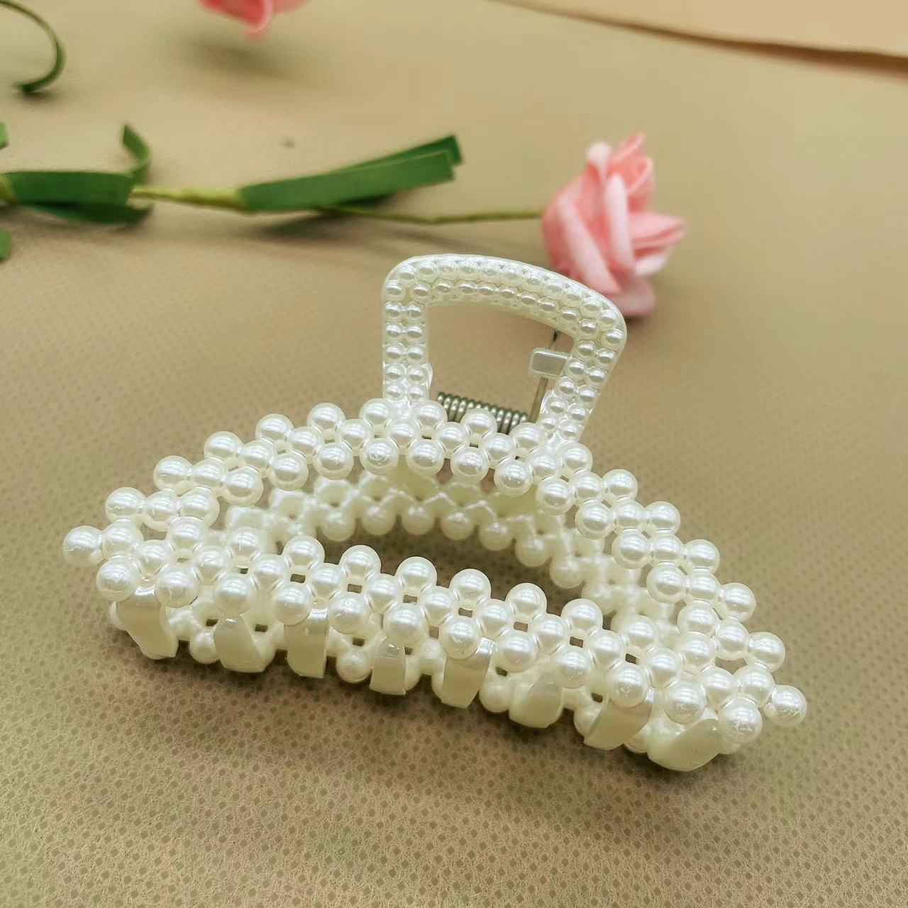 새로운 3 열 진주 초승달 모양