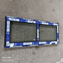 厂家直销UPVC塑钢门窗断桥铝门窗封窗封阳台 铝合金平开窗密封窗