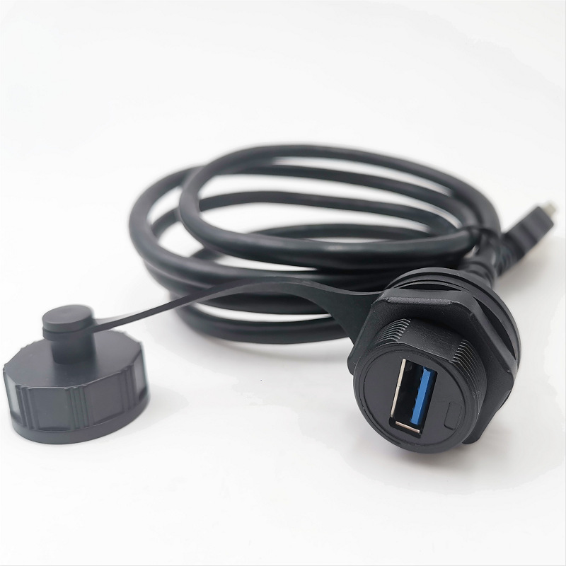 20˫ĸUSB̶IP67ź߹ͷĸˮ