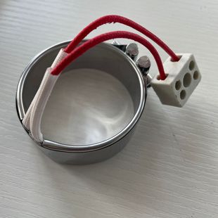 Electric heating heating coil protection tube white inner fiber outer hose fire retardant hose protective wire insulation pressure resistance