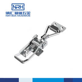 NRH纳汇品牌316不锈钢锁扣重型机械夹具可调节搭扣保险快速锁扣