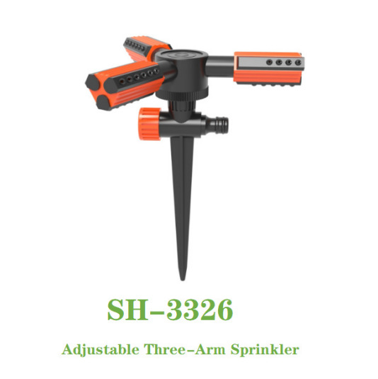 洒水器，自动旋转喷头，草坪喷头，地插喷头，三叉洒水器