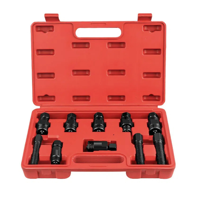 10件套电磁机拉马组套摩托车专业修理工具 汽车飞轮扳手拆卸工具