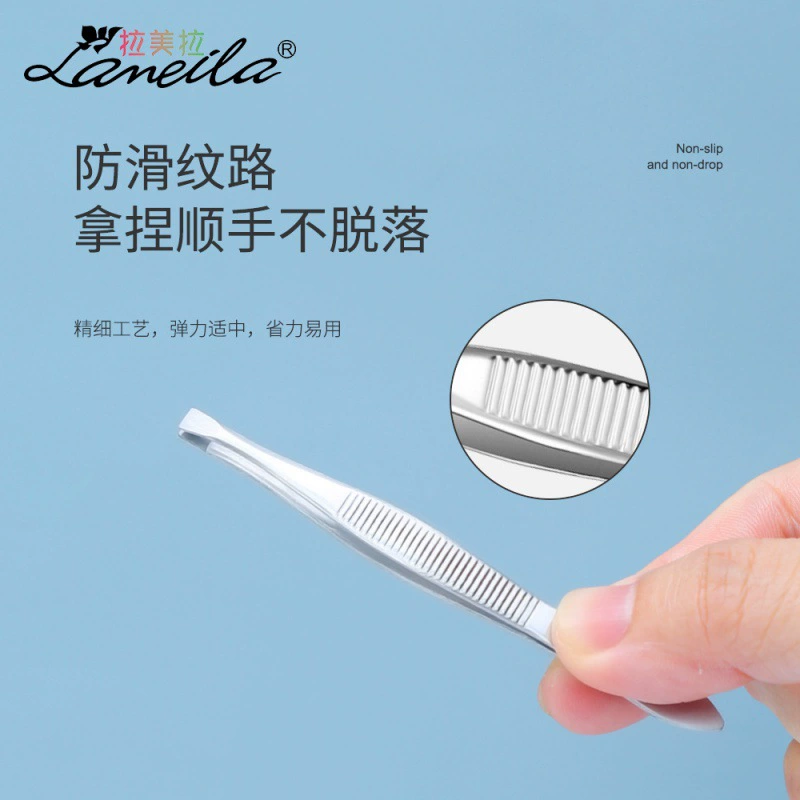 拉美拉 Curlers for broades, razor, set, tweezers, 2 pieces