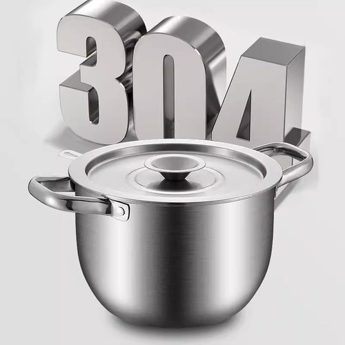 304 lard basin with cover and double ears household household kitchen filter stainless steel 304 frying drain basin cross-border