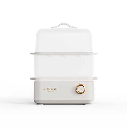 Egg steamer household automatic power-off double-layer egg cooker multi-functional egg steamer breakfast machine small double-layer electric steamer