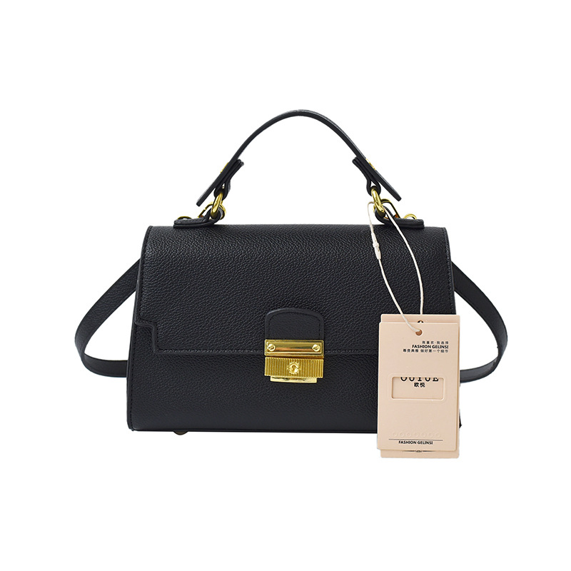 Bolso de textura transfronteriza 2025 verano nuevo bolso femenino retro patrón de lichi bolso de hombro simple bolso de mensajero de viaje