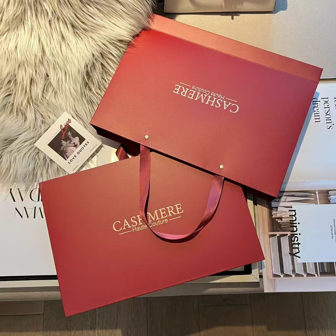 ウサギ年セット シルクスカーフ ギフトボックス スカーフ 手作り クリスマス ギフトボックス プリントロゴ メーカー お土産 エレガント