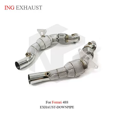 Exhaust pipe 488 GTB/Pista F142M