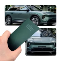 Защитная пленка для полной окраски автомобиля, меняющая цвет, с эффектом «призрачного металла», темно-зеленого цвета, для кросс-бордерного ремонта автомобилей.