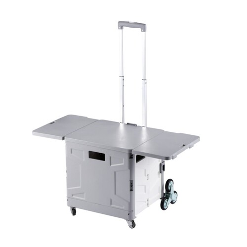 Folding Portable Shopping Cart Vegetable Cart Home Telescopic Cart Hiking Camping Stair Climbing Hand Truck One Piece Dropshipping