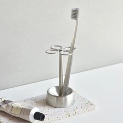 ステンレス工業風創意四葉草花弁レトロ収納棚家庭用シート式歯ブラシホルダーペンホルダー花コンセント