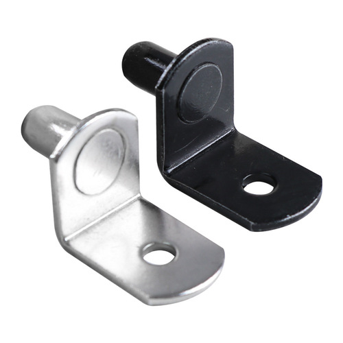 Hardware accessories shelf support partition nail wardrobe fixed support glass drag 5cm 6cm axis movable partition particle board support