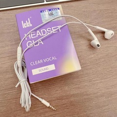 Ickb GLA有線1.5メートル入耳式麦モニター付きイヤホンso8専用アナウンサー歌生放送耳栓