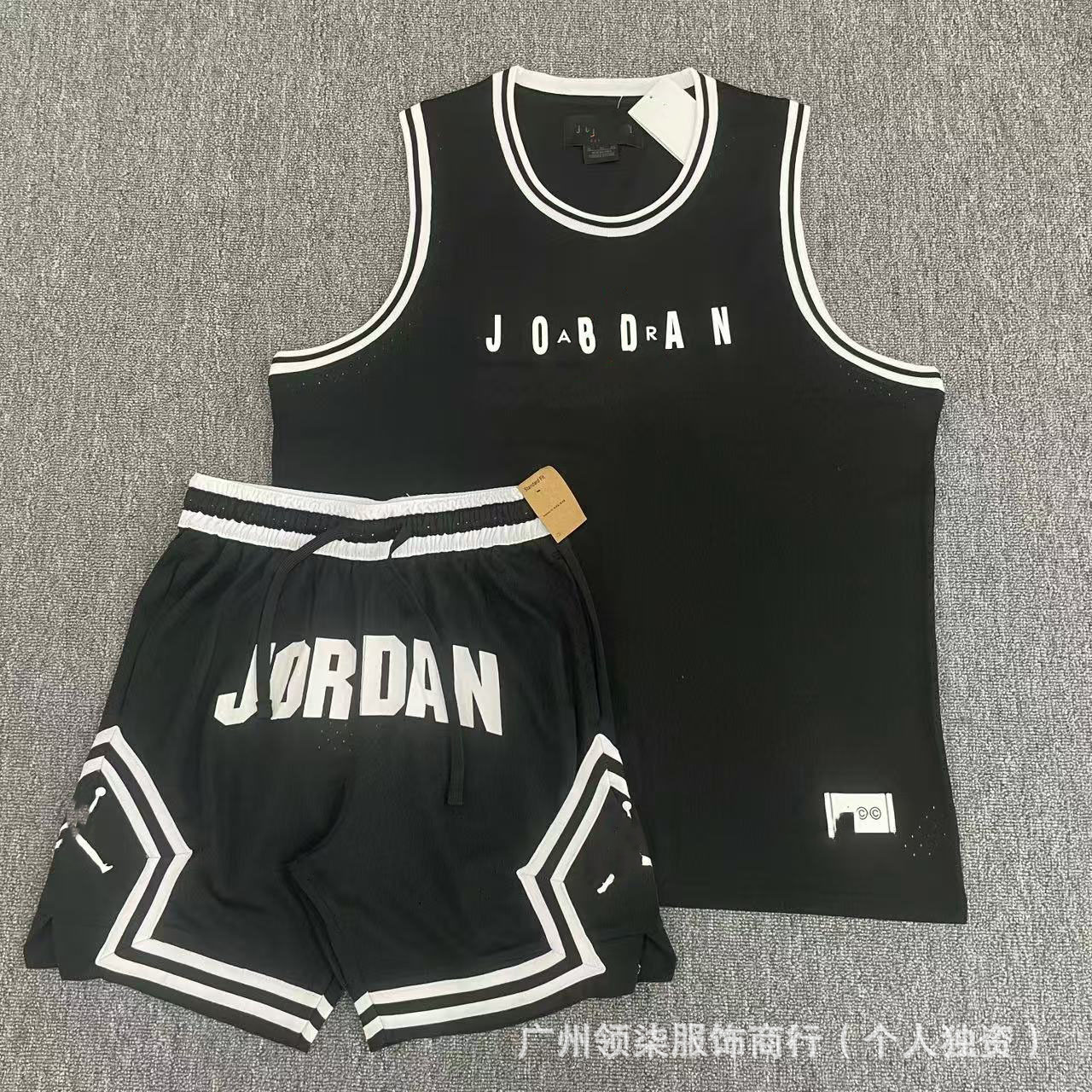Nuevo chaleco de baloncesto deportivo Flying Man más pantalones cortos secado rápido transpirable relajado diario ocio correr chaleco deportivo image 11