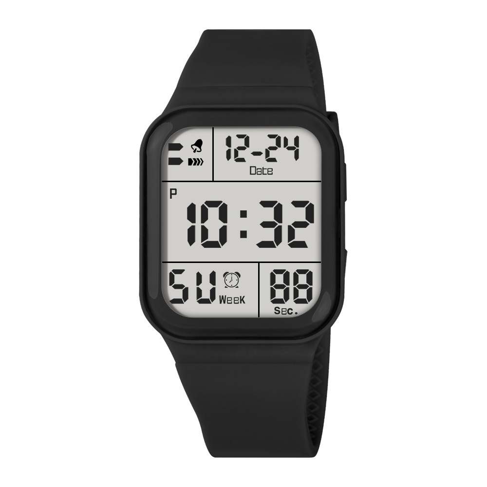 Nuevo personal para estudiantes de sexo masculino y femenino cronometrador LED reloj electrónico alarma deportiva multifuncional al aire libre reloj electrónico al por mayor