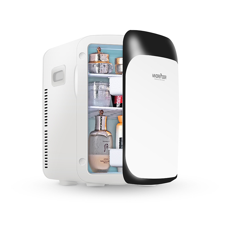 Procesamiento personalizado de 15L refrigeración doméstica y calefacción refrigerador de automóviles de doble uso silencioso mini refrigerador portátil dormitorio