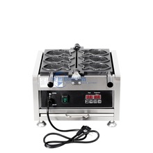 新款電腦版三條鯛魚燒機熱賣小吃設備華夫餅機專業鯛魚燒機