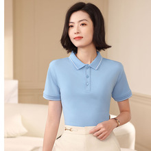polo衫定制翻领工作服广告衫短袖订做企业工衣文化衫t恤男印logo