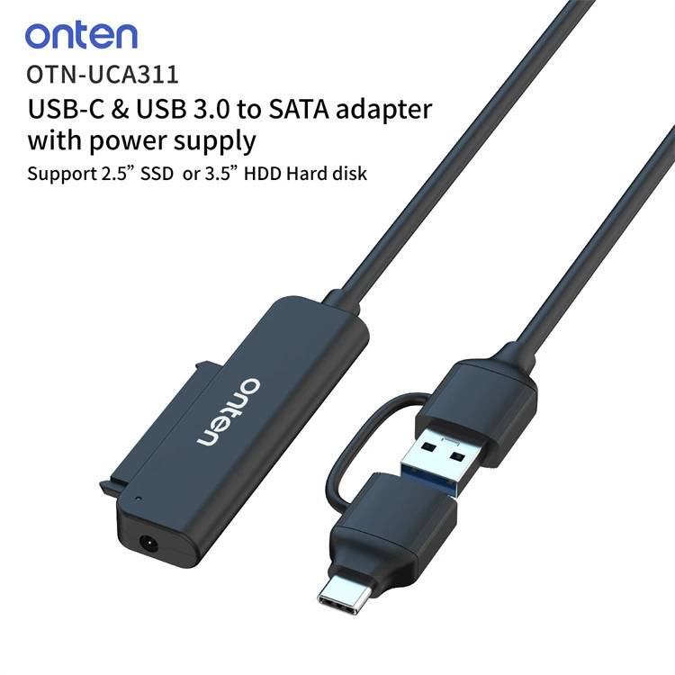 USB3.0 Type-C на SATA адаптер, кабель для подключения 2.5" HDD/SSD, простой кабель для диска