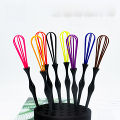Hair Salon Hair Dye Mixer Color Mini Manual Whisk Hair Stylist Plastic Oil Dye Cream Mixer