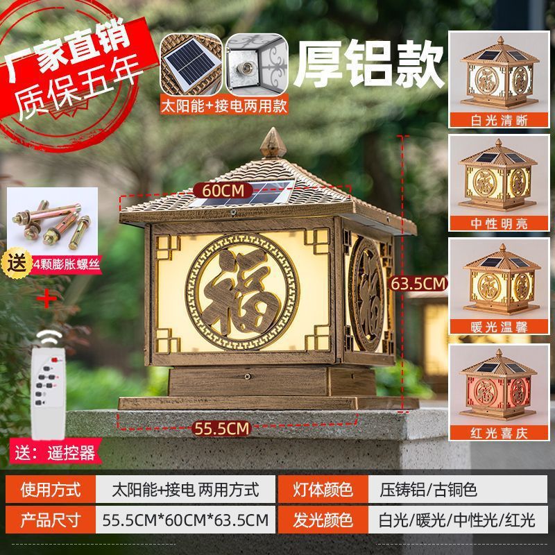 인기 있는 Fuguang 60 태양광 이중 목적 4색 럭셔리 모델