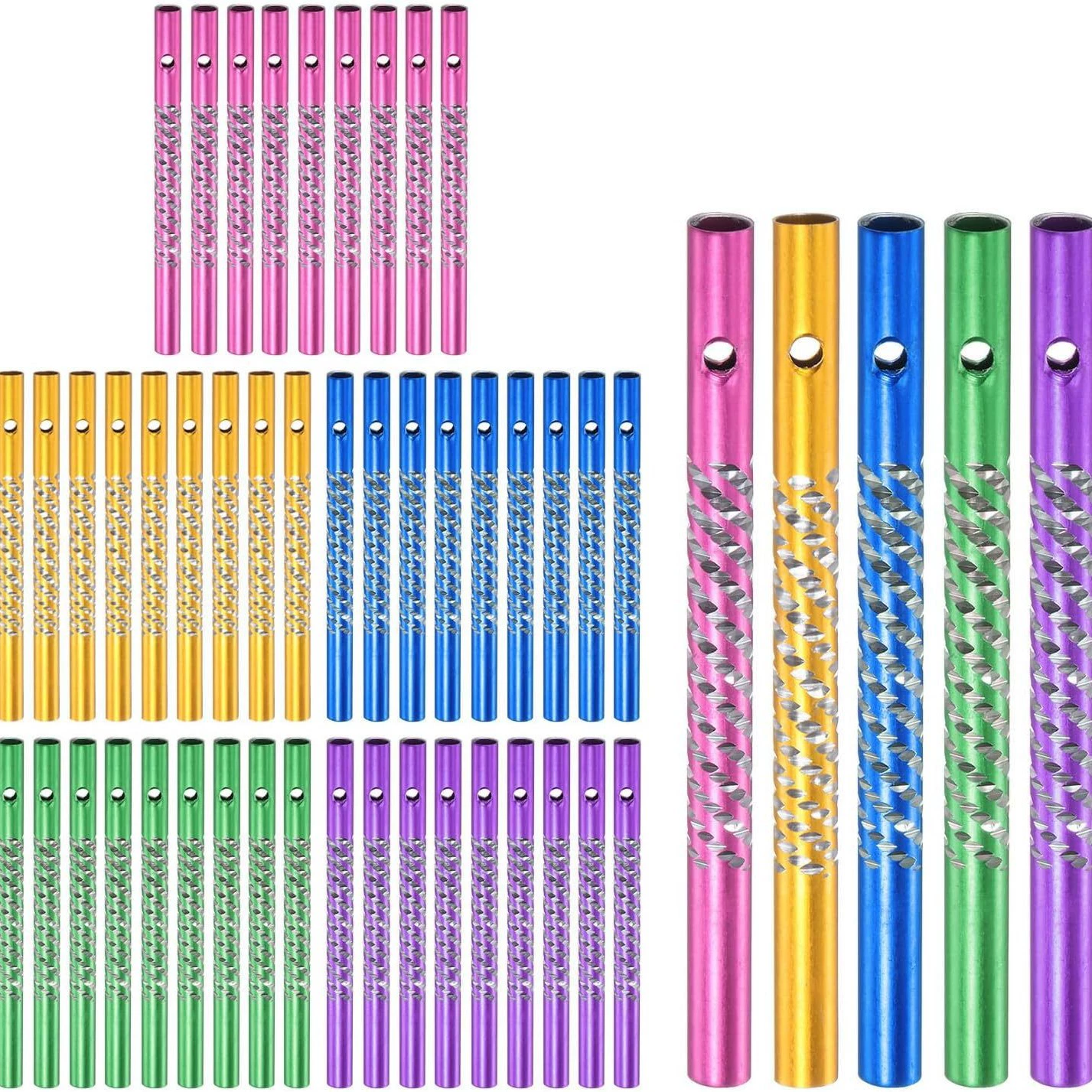 Ветряной колокольчик, алюминиевый ветряной колокольчик, пустая трубка, уличное искусство, ручная работа, сделай сам, домашний сад, подвесное украшение, металлический ветряной колокольчик