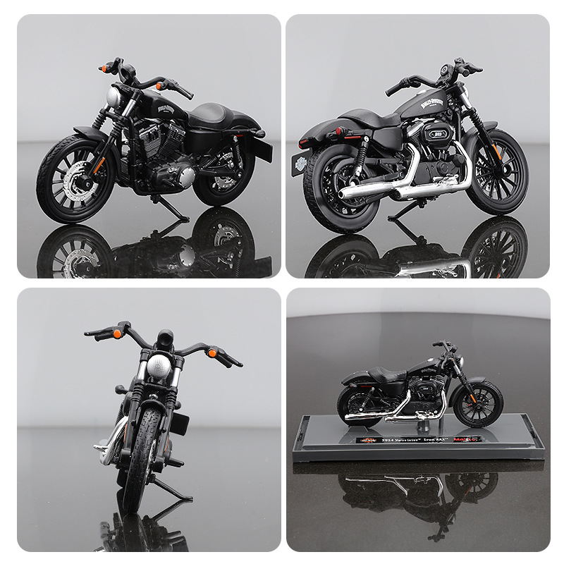 Maisto Me驰 1: 18 Harley 2022 gran resorte simulación de aleación base modelo de motocicleta al por mayor regalo