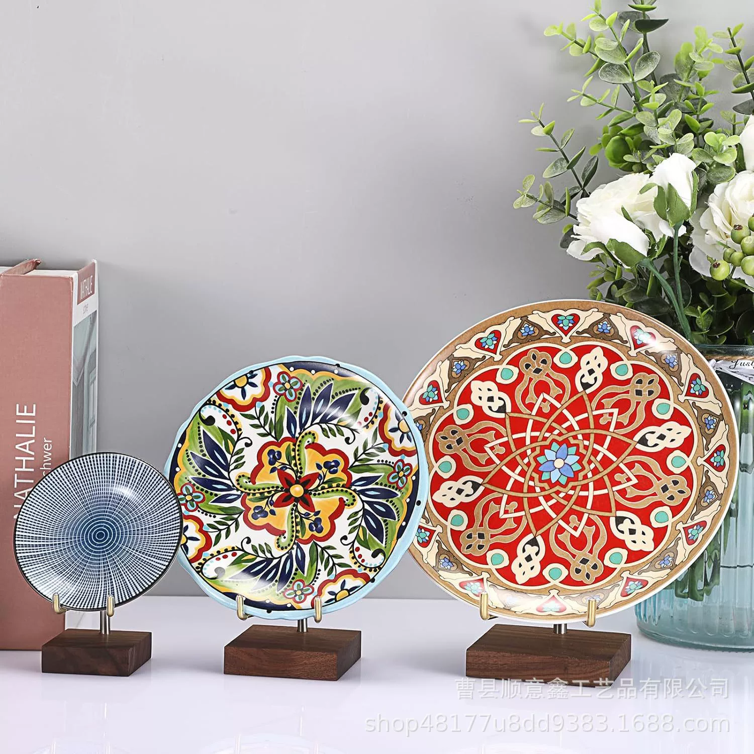 Богемный стиль высокого уровня чувство держатель креативные ретро декоративные поделки украшения фарфоровые фоторамки столешницы