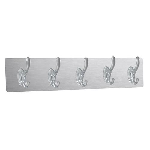 Non-piercing hooks, adhesive hooks, six-in-a-row coat hooks, back-of-the-door hanging hooks, wall-mounted kitchen and bathroom waterproof coat hooks