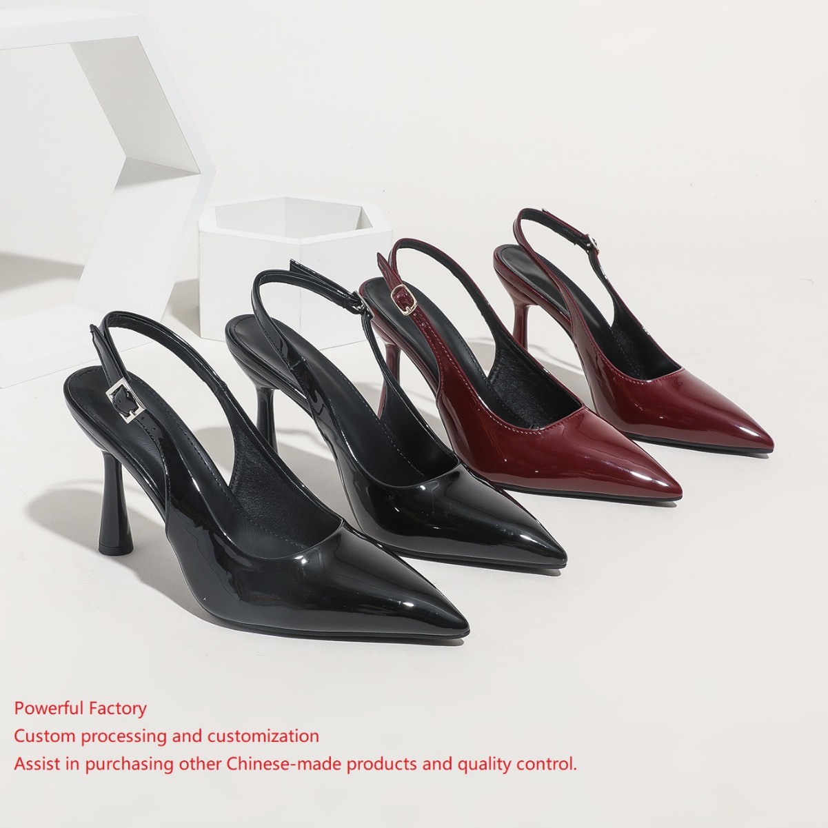 Fashionable Women's High Heels, Simple and Versatile, New Style, Shallow Pointed Toe, Single Strap, Sweet Style, Thin Heel, Low Heel Shoes for Women