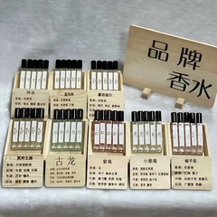 10mlの香水の小さい様子の方の瓶のブランドの市場の夜市の露店の震え音の生放送のソースの女性は香水の卸売りを並べます。