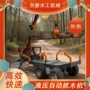 作业功能林场转移木材