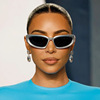 Sunglasses suitable for men and women, retro glasses solar-powered, punk style, internet celebrity, European style
