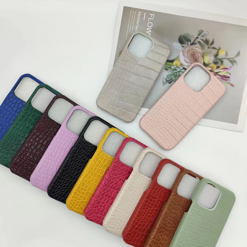 European and American Crocodile Pattern for 15/16/16e Apple Mobile Phone Case Internet Popular 15Pro Tide 15Pro Max Mobile Phone