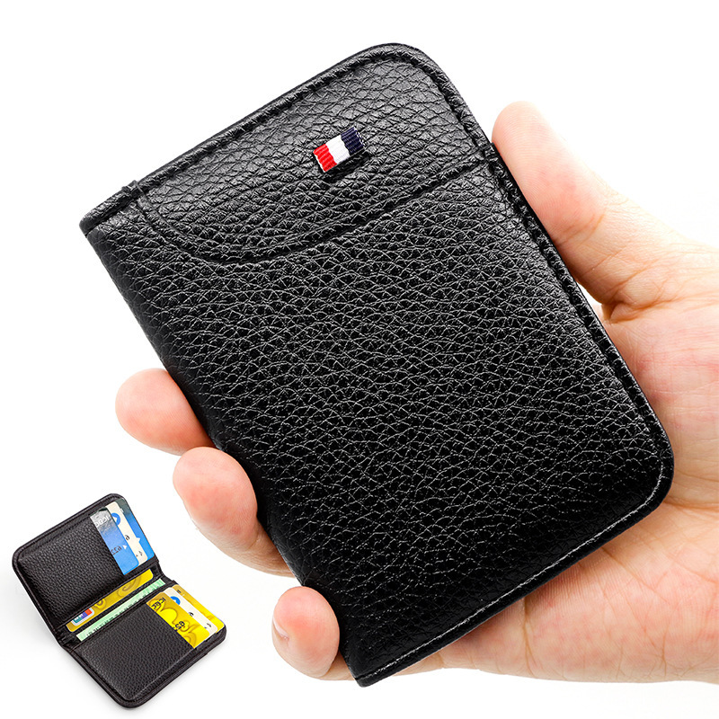 Men's Card Holder New Multifunctional Men's Thin Card Holder Ultra-thin Bank Card Holder Wallet Card Holder Fashion Card Holder