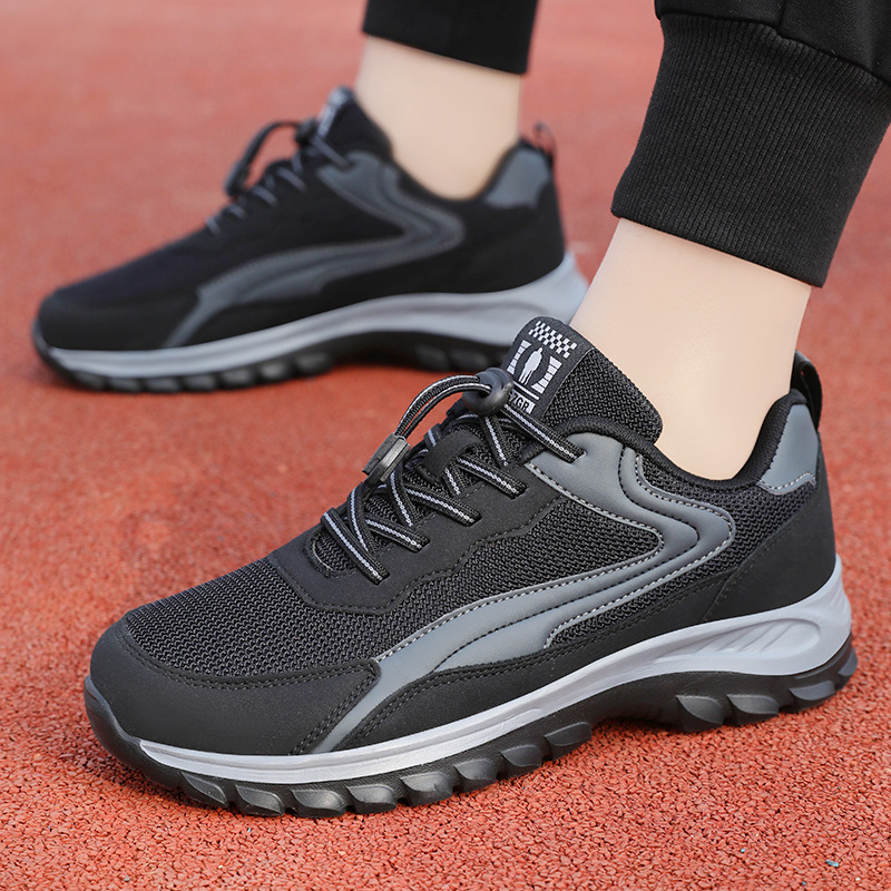 Zapatos para Hombre, Primavera 2026, Nuevos Zapatos para Caminar, Unisex, Transpirables, Casuales, Talla Grande, para Senderismo, con Suela Gruesa